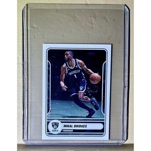 2023-24 Mikal Bridges Panini NBA Basketball #129 Sticker Brooklyn Nets